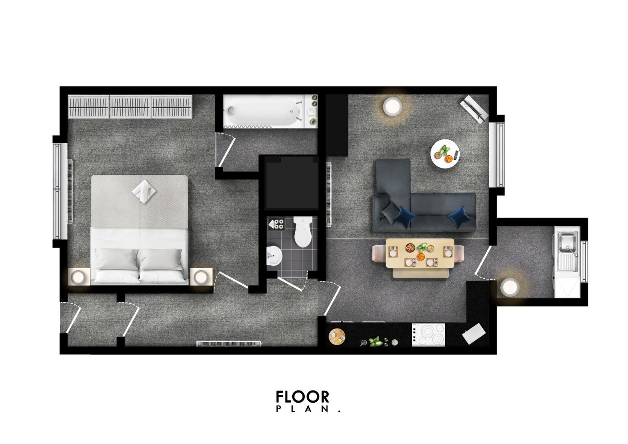 Elmbank Apartment By Klass Living Bellshill Dış mekan fotoğraf